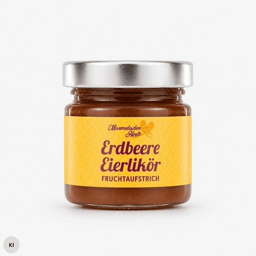 Erdbeere Eierlikör Fruchtaufstrich Mini 40g